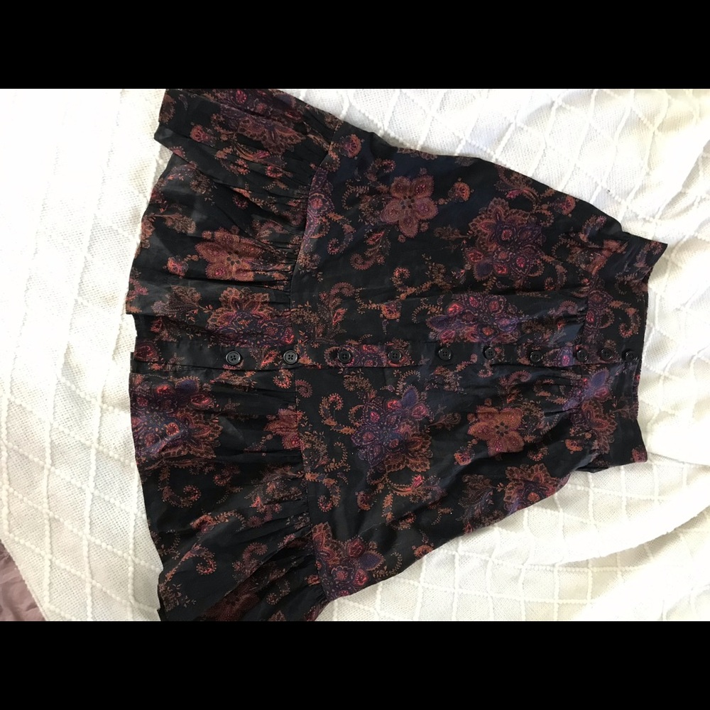 Modcloth paisley skirt